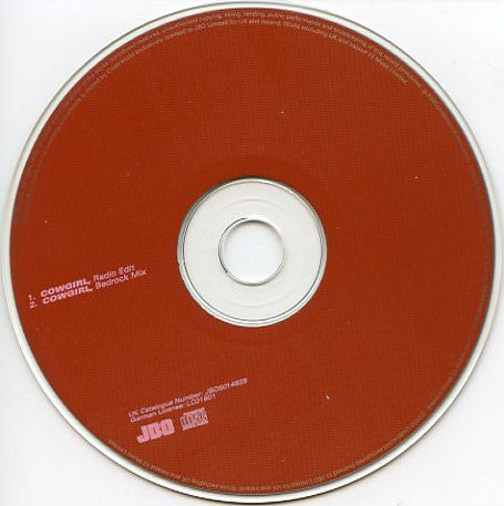 Underworld : Cowgirl (CD, Single)