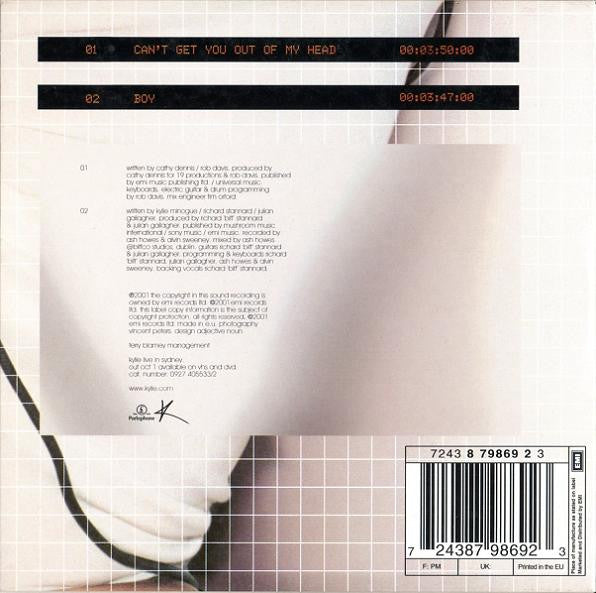 Kylie Minogue : Can't Get You Out Of My Head (CD, Single)