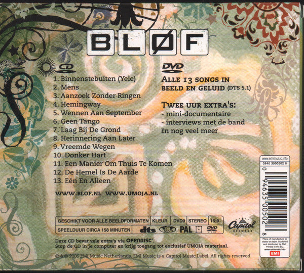 Bløf : Umoja (CD, Album, Enh + DVD-V, PAL)