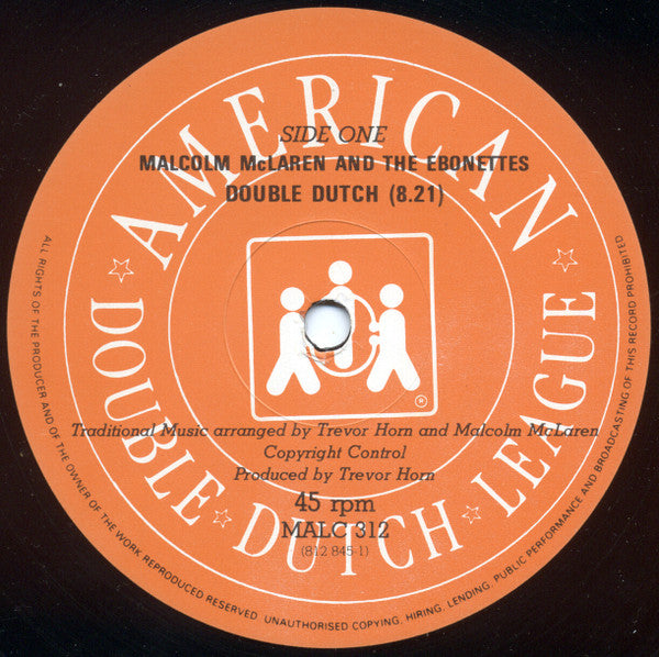 Malcolm McLaren : Double Dutch (12")