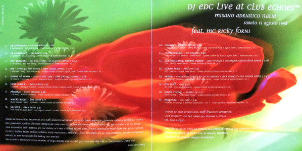 Various : DJ EDC Live @ Club Echoes™ Italia (CD, Comp, Mixed)