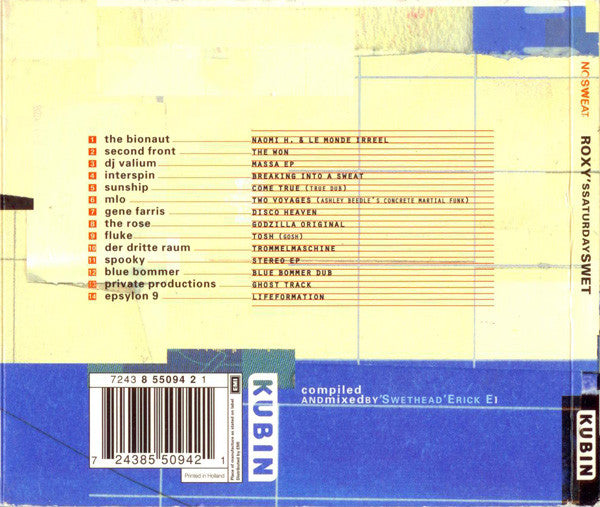 Various : No Sweat (CD, Comp, Mixed)