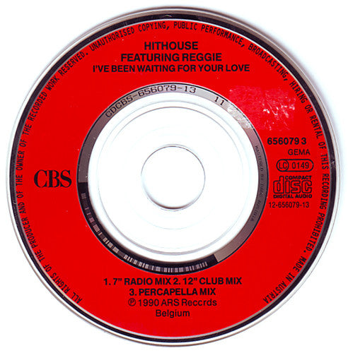Hithouse : I've Been Waiting For Your Love (CD, Mini, Maxi)