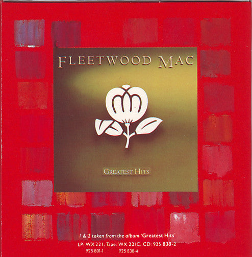 Fleetwood Mac : Hold Me (CD, Mini, Single, Min)