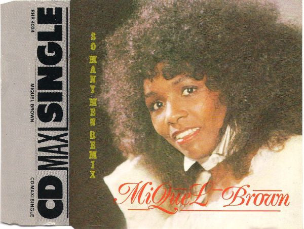 Miquel Brown : So Many Men (Remix) (CD, Maxi)