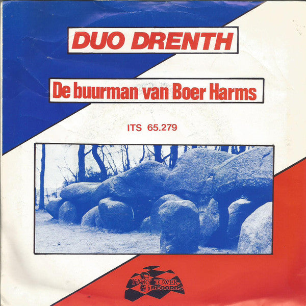 Duo Drenth : De Buurman Van Boer Harms (7", Single)