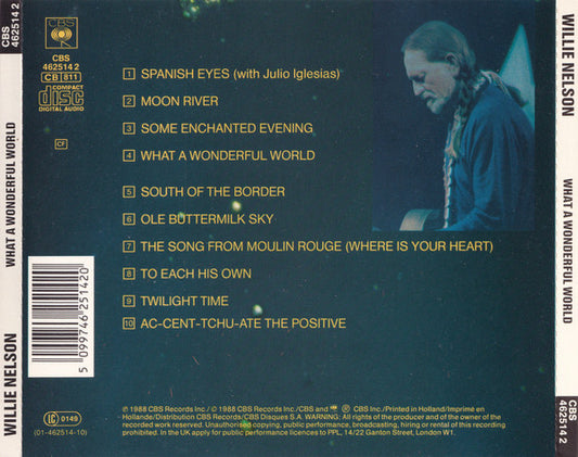 Willie Nelson : What A Wonderful World (CD, Album)