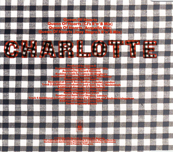 Charlotte : Queen Of Hearts (CD, Maxi)