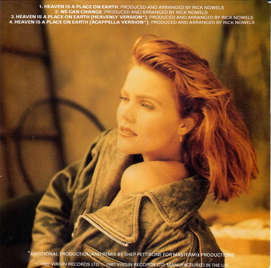 Belinda Carlisle : Heaven Is A Place On Earth (CD, Single)