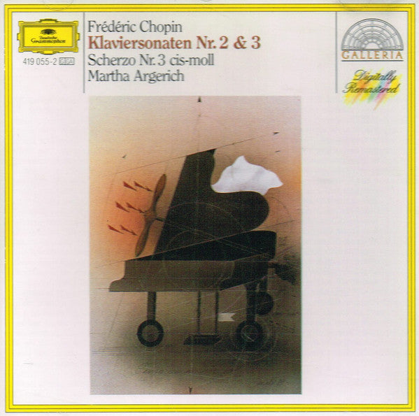 Frédéric Chopin, Martha Argerich : Klaviersonaten Nr. 2 & 3 / Scherzo Nr. 3 cis-moll (CD, Comp, RM)