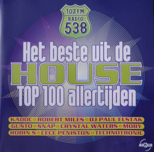 Various : Het Beste Uit De House Top 100 Allertijden (2xCD, Comp)