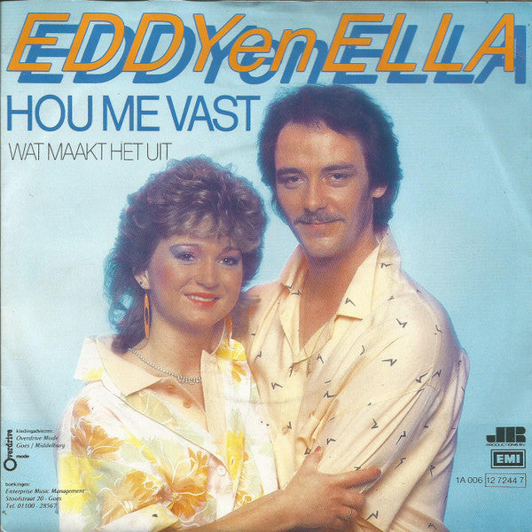 Eddy En Ella : Hou Me Vast (7", Single)
