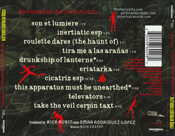 The Mars Volta : De-Loused In The Comatorium (CD, Album, RP)