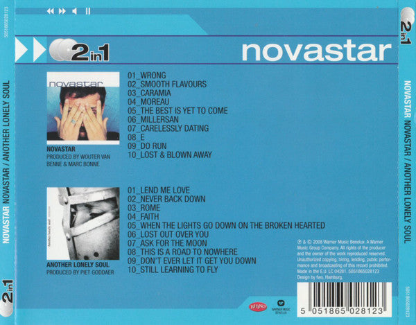 Novastar (2) : Novastar / Another Lonely Soul (CD, Album, RE + CD, Album, RE + Comp)