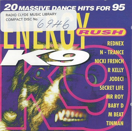Various : Energy Rush K9 (CD, Comp)