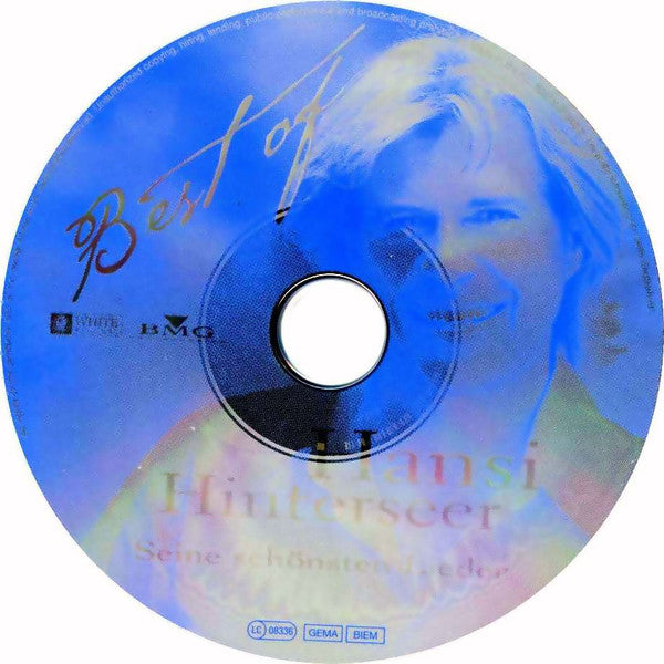 Hansi Hinterseer : Best Of - Seine Schönsten Lieder (CD, Comp)
