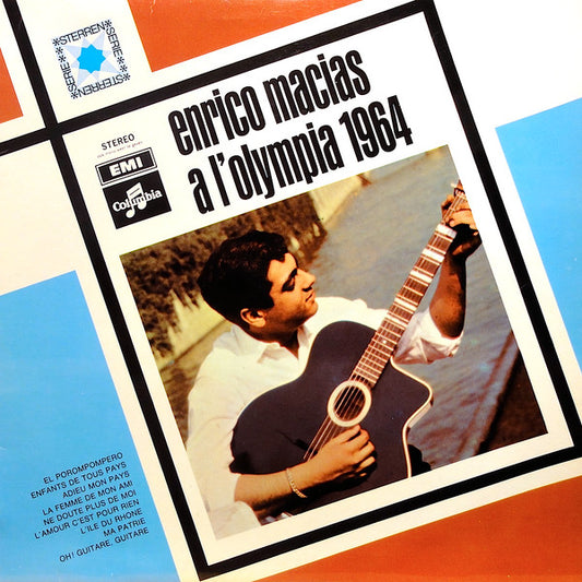 Enrico Macias : Enrico Macias A L'Olympia 1964 (LP, Album)
