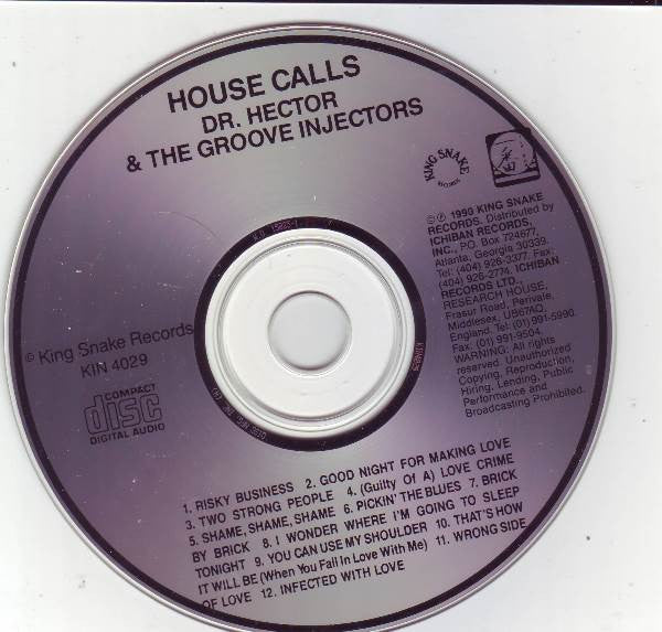 Dr. Hector And The Groove Injectors : House Calls (CD, Album)