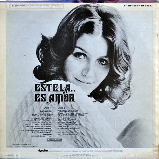 Estela Nuñez : Estela... Es Amor (LP, Album)