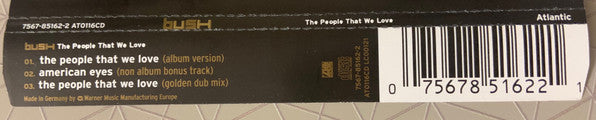 Bush : The People That We Love (CD, Single)