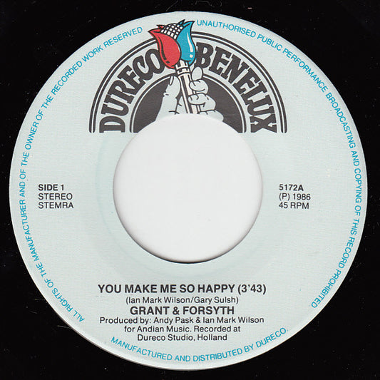 Grant & Forsyth : You Make Me So Happy (7", Single)