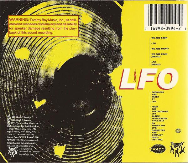 LFO : We Are Back / LFO (CD, Maxi)