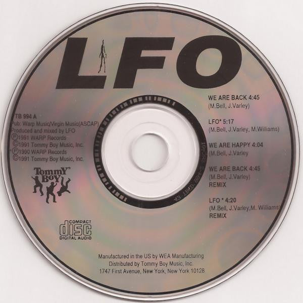 LFO : We Are Back / LFO (CD, Maxi)