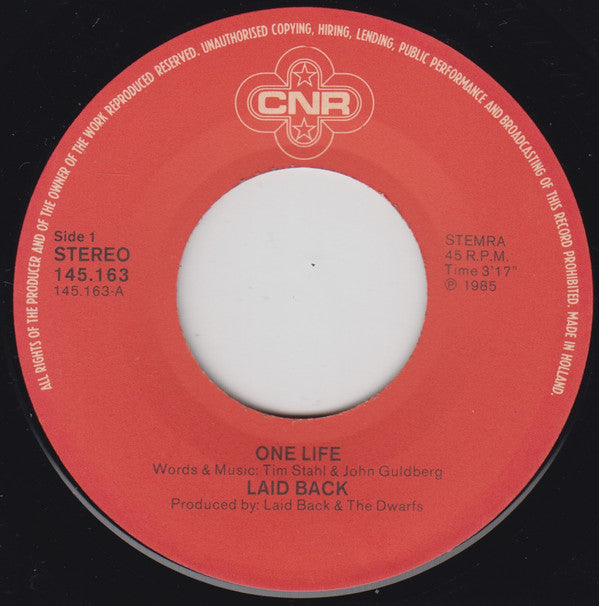 Laid Back : One Life / It's The Way You Do It (7", Single)