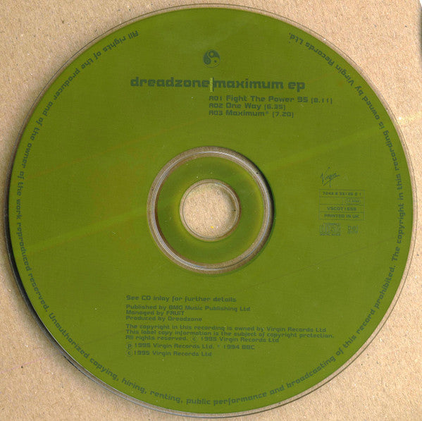 Dreadzone : Maximum EP (CD, EP)