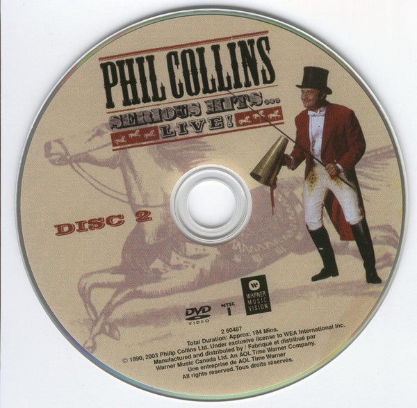 Phil Collins : Serious Hits... Live! (2xDVD-V, Multichannel, PAL)