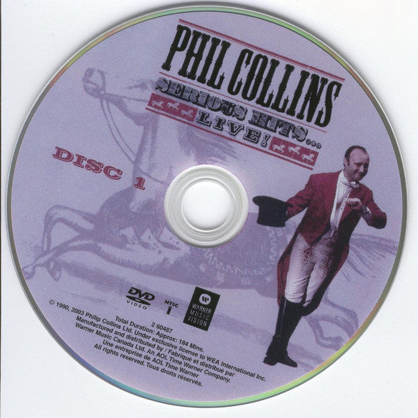 Phil Collins : Serious Hits... Live! (2xDVD-V, Multichannel, PAL)