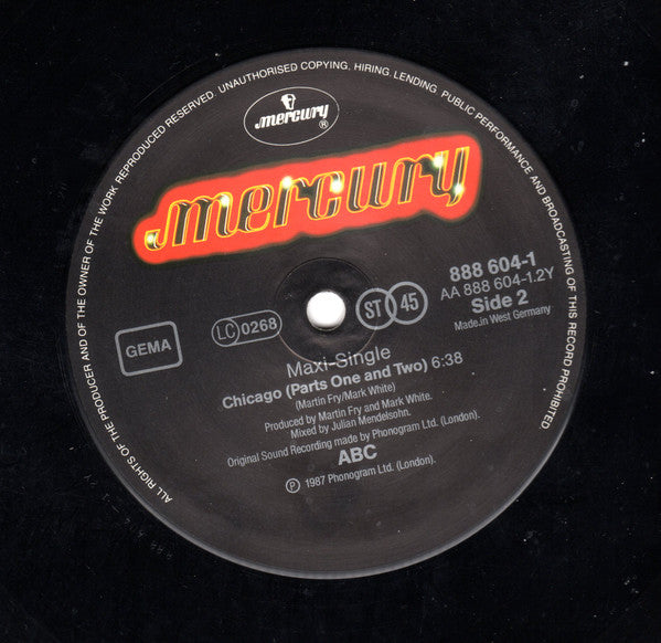 ABC : When Smokey Sings (12", Maxi)