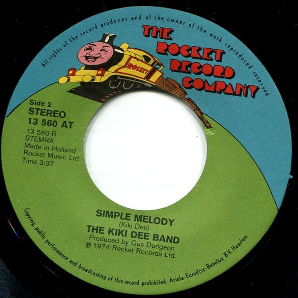 The Kiki Dee Band : I've Got The Music In Me (7", Single)