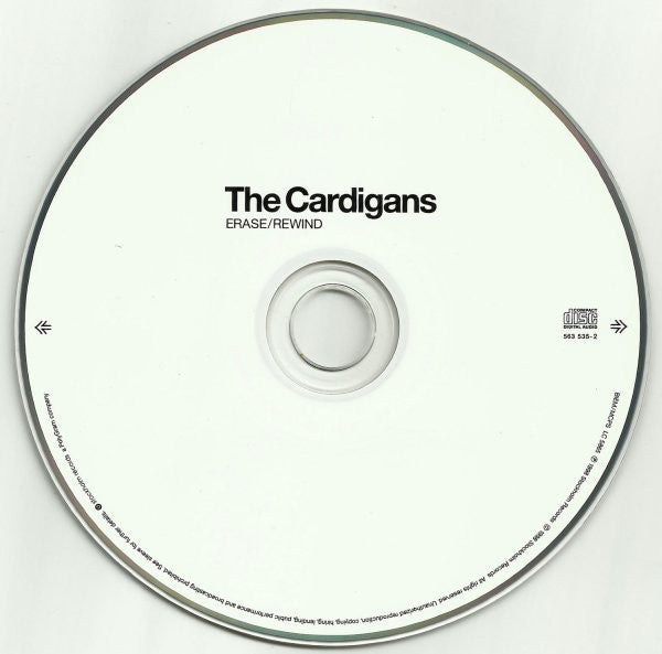 The Cardigans : Erase/Rewind (CD, Single)