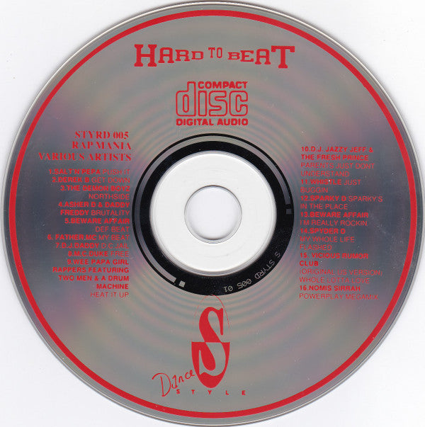 Various : Hard To Beat - Rap Mania (CD, Comp)