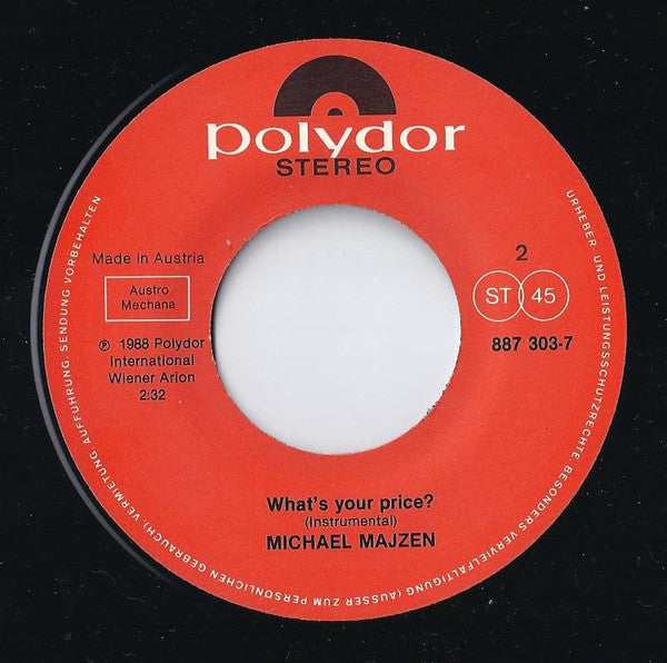 Mike Majzen : Everybody Needs Some Money (7", Single)