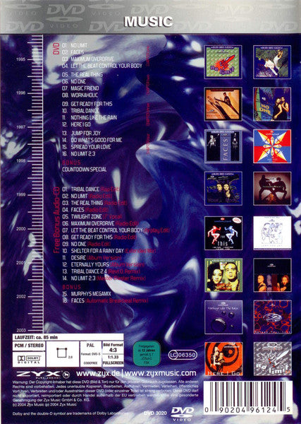 2 Unlimited : The Complete History (DVD-V, PAL + CD, Comp)