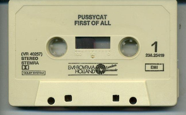 Pussycat (2) : First Of All (Cass, Album)
