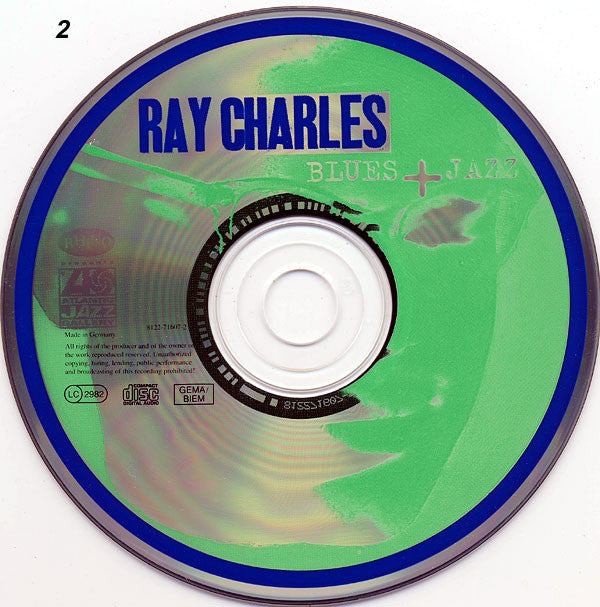 Ray Charles : Blues+Jazz (2xCD, Comp, RM)