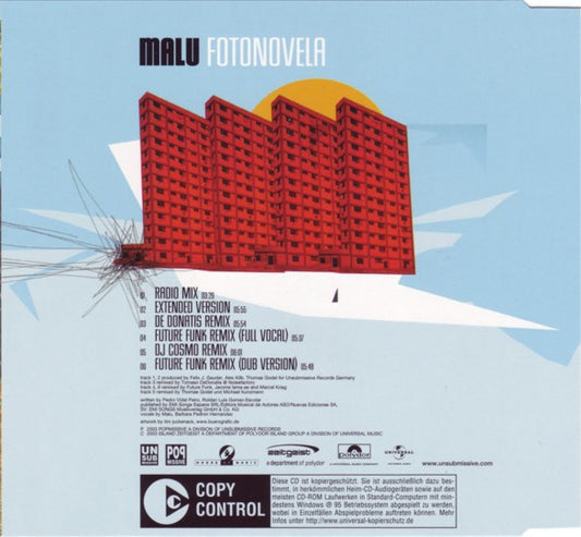 Malu (2) : Fotonovela (CD, Maxi, Copy Prot.)