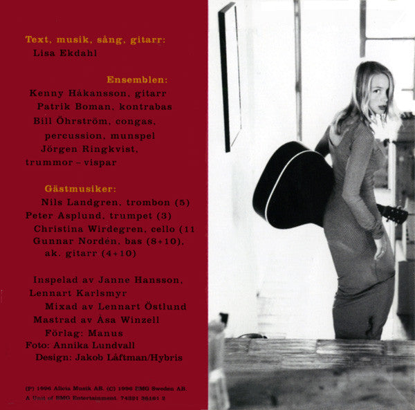 Lisa Ekdahl : Med Kroppen Mot Jorden (CD, Album)