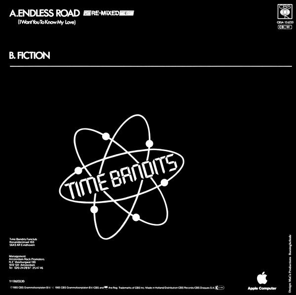 Time Bandits : Endless Road (I Want You To Know My Love) (Special Re-Mixed Dance-Version) (12", Maxi)