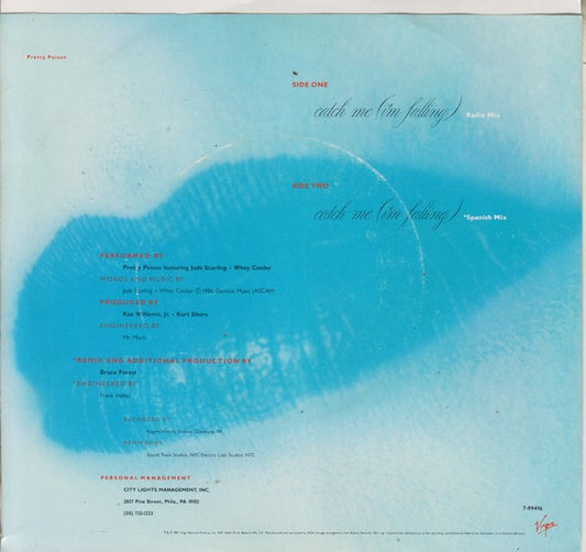 Pretty Poison : (Catch Me) I'm Falling (7", SP)