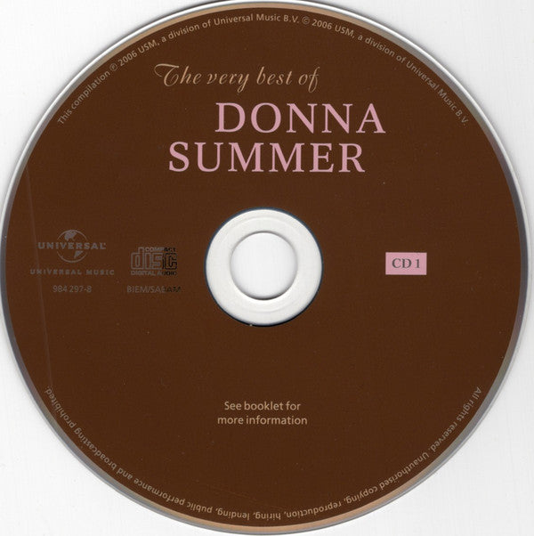 Donna Summer : The Very Best Of Donna Summer (2xCD, Comp)