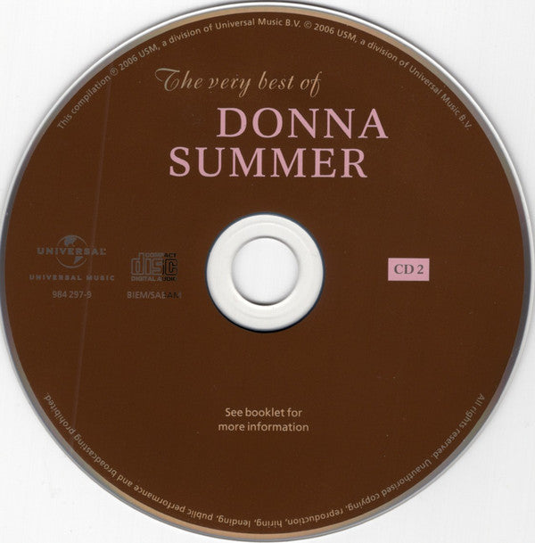 Donna Summer : The Very Best Of Donna Summer (2xCD, Comp)