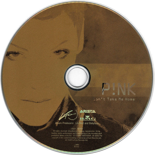 P!NK : Can't Take Me Home / M!issundaztood (CD, Album, RE + CD, Album, RE + Box, Comp)