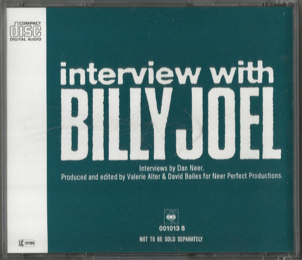 Billy Joel : Interview With Billy Joel (CD, Promo)