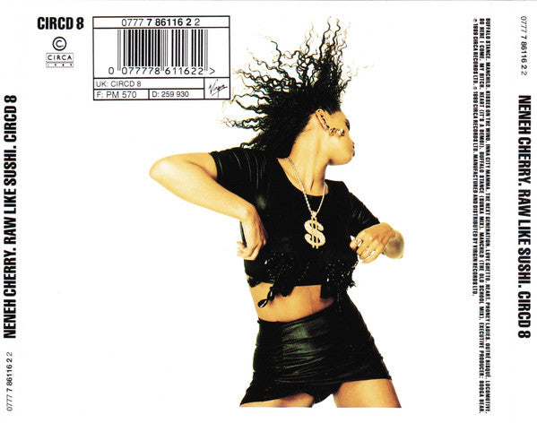 Neneh Cherry : Raw Like Sushi (CD, Album, RE, RP)