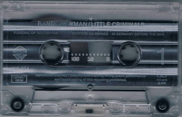 Randy Newman : Little Criminals (Cass, Album, RE)