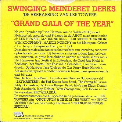 Meindert Derks : Harmonicaman (7", Single)